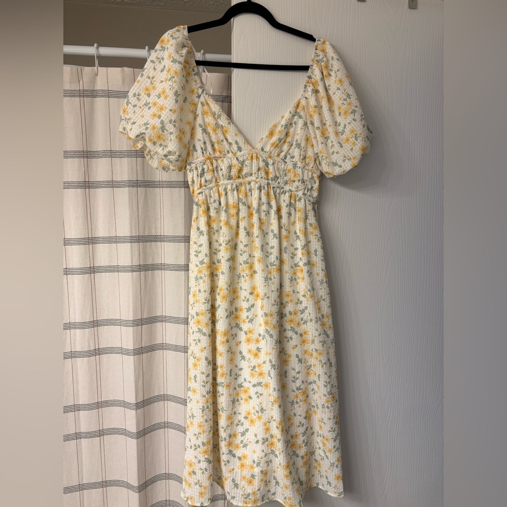 Floral midi dress